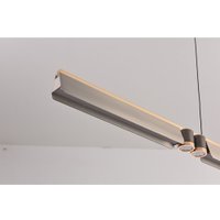 Подвесная люстра iLedex Vision 9309D-1200-2 GR+BK