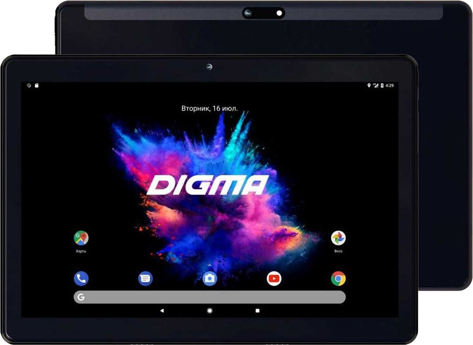 

Планшет Digma Citi Octa 10 4G (черный)