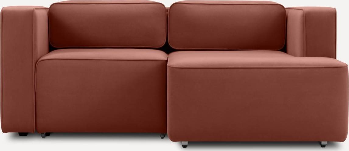 

Угловой диван Divan Аронт Мини Velvet Terra 230181 (оранжевый)