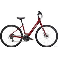 Велосипед Trek Verve 2 Disc Lowstep L 2021 (красный)