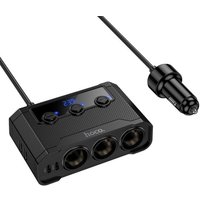 Автомобильное зарядное Hoco Z64 (черный)