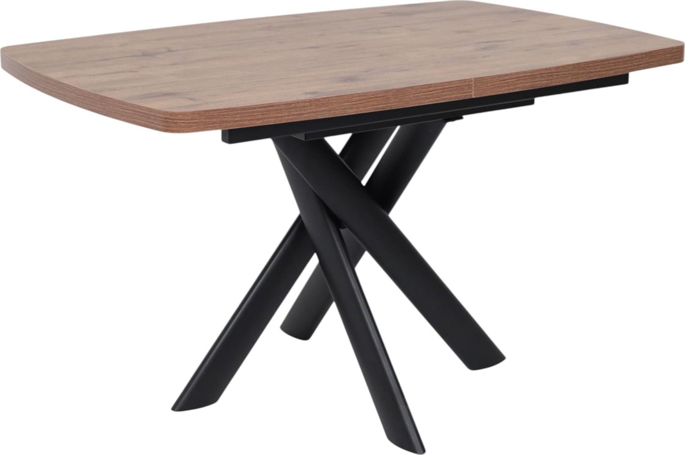 

Кухонный стол Мамадома Leonel-130 раздвижной 130-165х85 (дуб веллингтон/черный)