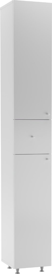 

Айсберг Шкаф-пенал для ванной 30 Промо с верхним ящиком В1