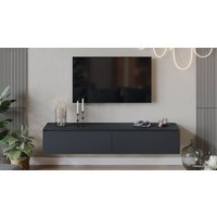 Тумба Трия Глосс ТД-319.03.11 (яблоня беллуно/стекло графит матовый)