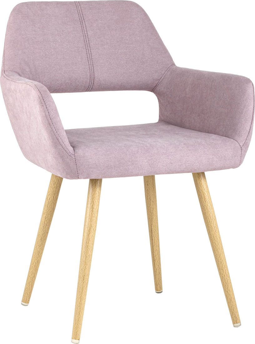 

Стул с подлокотниками Stool Group Кромвель (розовый)
