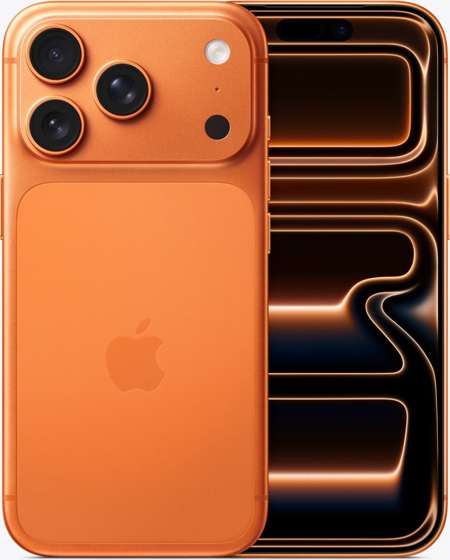 

Телефон Apple iPhone 17 Pro Dual eSim 512GB (космический оранжевый)
