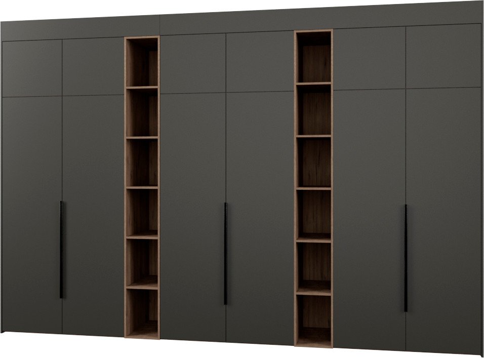 

Шкаф распашной Рэйгрупп Рэй S262-В18-2-WKW В18-2 (дуб веллингтон/кобальт)