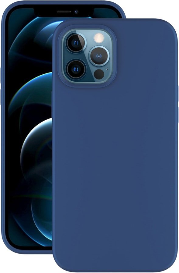 

Чехол для телефона Deppa Soft Silicone для Apple iPhone 12 Pro Max (синий)