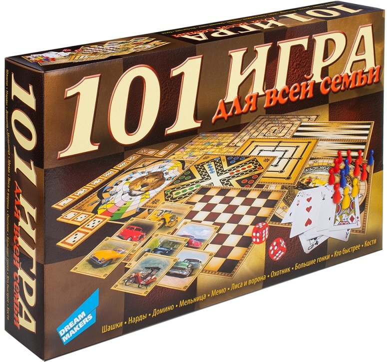 

Настольная игра Dream Makers 101 игра для всей семьи 1601C