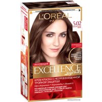 Крем-краска для волос L'Oreal Excellence 5.02 Обольстительный каштан