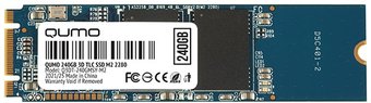 SSD QUMO Novation 3D TLC 240GB Q3DT-240GMSY-M2