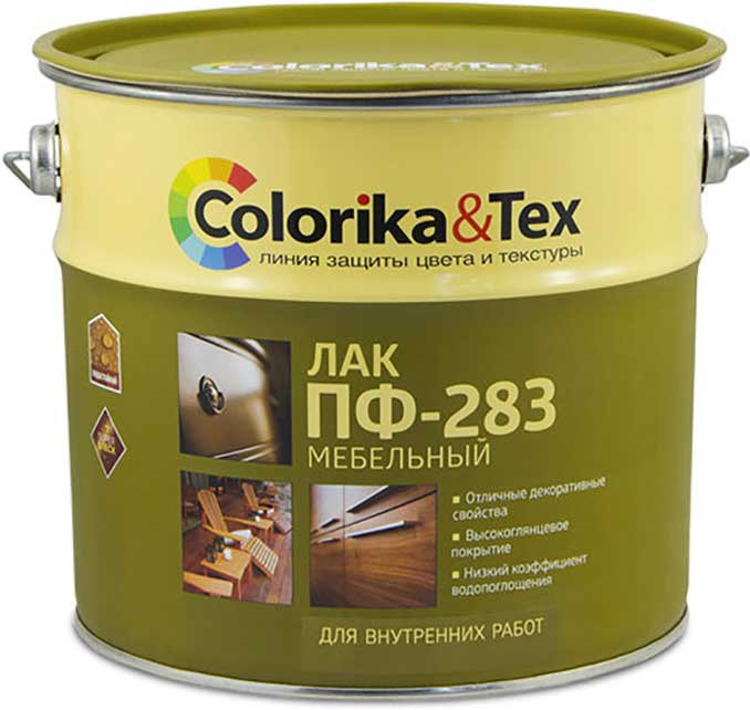 

Лак Colorika & Tex ПФ-283 2.7 л