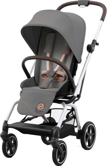 

Коляска прогулочная «книга» Cybex Eezy S Twist+2 (lava grey)