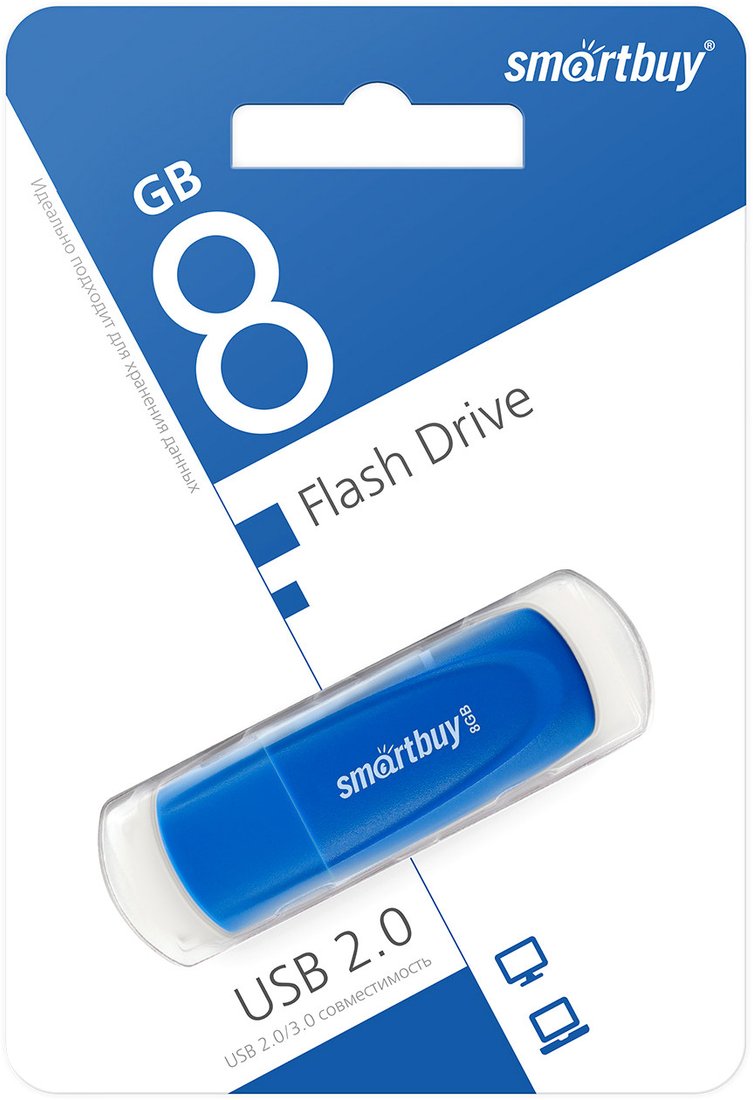 

USB Flash SmartBuy Scout 8GB (синий)