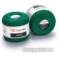 Пряжа для вязания Yarnart Violet 6334 (282 м, изумруд, 6 мотков)
