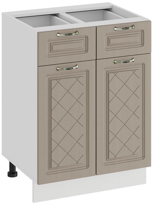 

Шкаф напольный Трия Бьянка 1Н6Я1 (белый/дуб кофе)