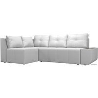 Угловой диван Mebelico Амадэус 109702 (левый, экокожа, белый)