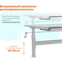 Парта Yoka Elm 100 (серый)