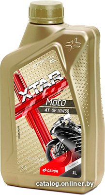 Моторное масло CEPSA Moto 4T GP 10W-50 4л