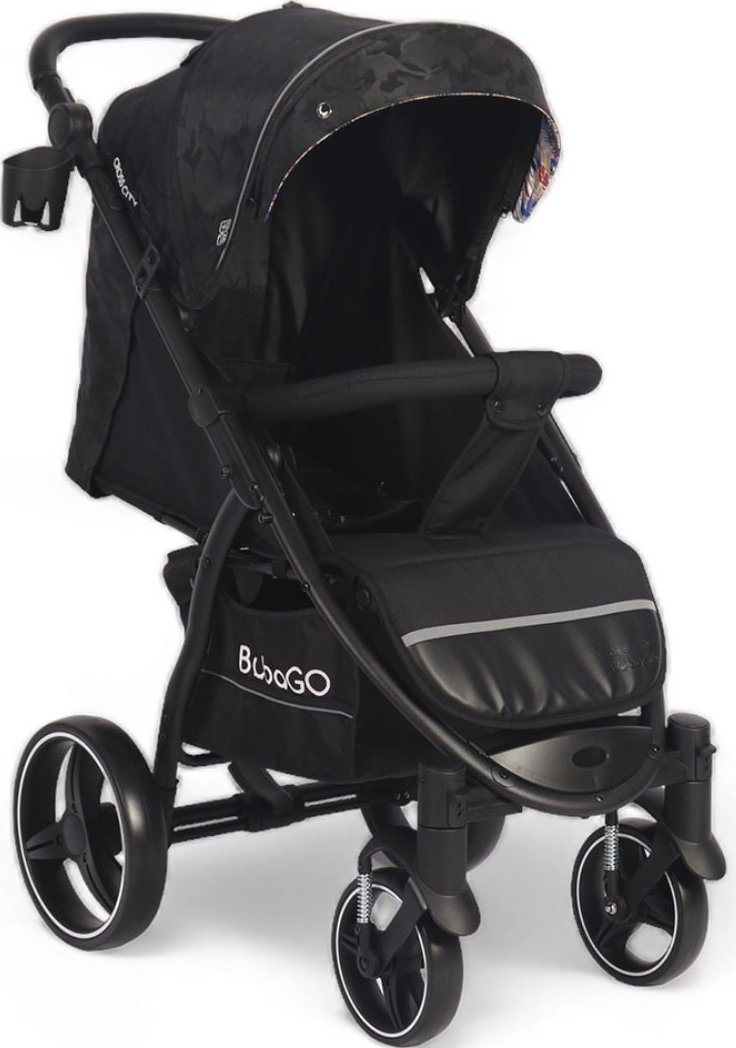 

Коляска прогулочная «книга» Bubago Cross City BG 117-4 (мистический черный)