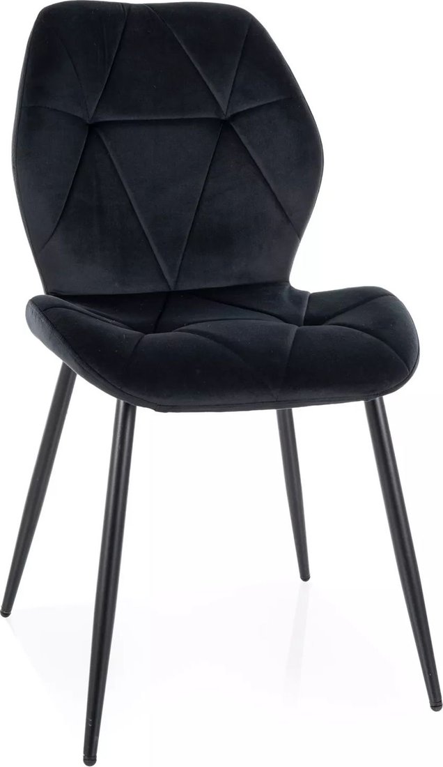 

Стул Signal Rick Velvet Bluvel 19 (черный/черный)
