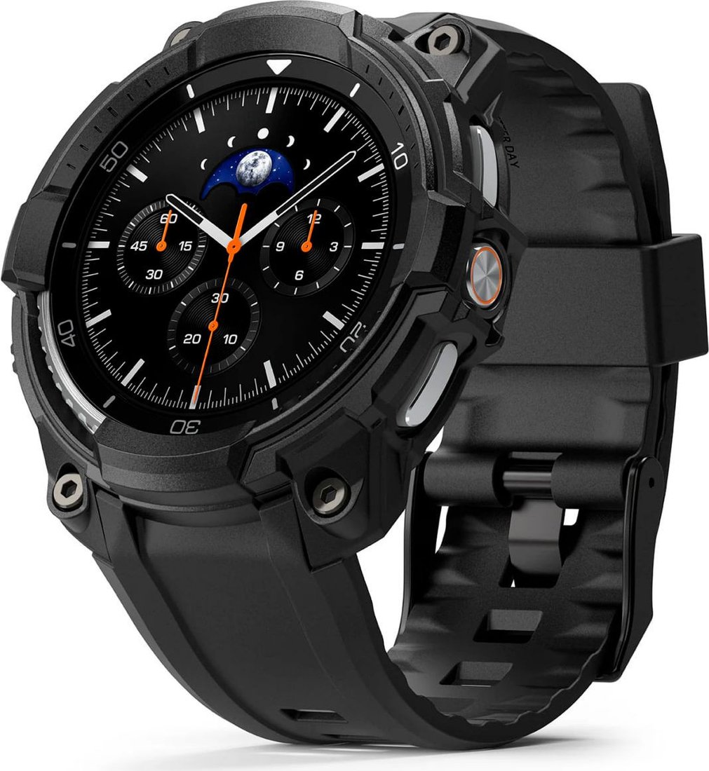 Ремешок Ringke Rugged Gear для Galaxy Watch 8 Classic 46mm All Black