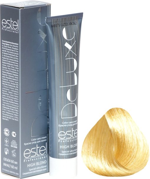 

Крем-краска для волос Estel Professional High Blond De Luxe 143 медно-золотистый блондин ультра