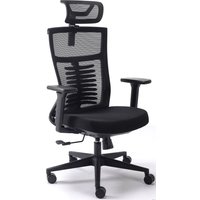 Офисное кресло Evolution Fishbones (черный)