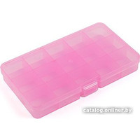 Коробка для хранения Gamma шв. принадл. OM-042 (розовый/прозрачный)