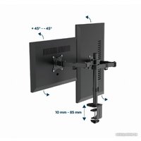 Кронштейн для монитора Gembird MA-D2-03