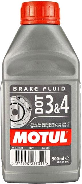 

Тормозная жидкость Motul DOT 3&4 Brake Fluid 0.5л