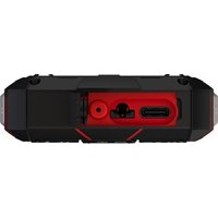 Кнопочный телефон Maxvi R10 (черный/красный)