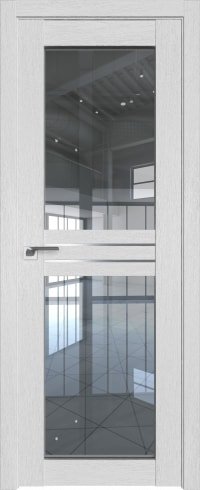 ProfilDoors 2.56XN L 70x200 (монблан, стекло прозрачное)