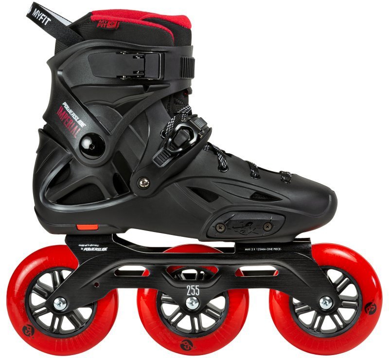 

Роликовые коньки Powerslide Imperial 110 Black Red 908375 (р. 39-40)