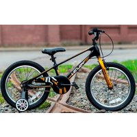 Детский велосипед Lenjoy Sports Shadow 18 LS18-12GL (черный/желтый)