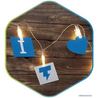 Светодиодная гирлянда ETP "Прищепки" LKS3073 (белый теплый)