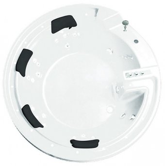 Ванна Gemy G9090 B 190x190 (с гидромассажем)