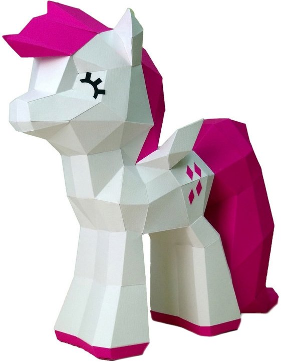 

PaperCraft PAPERRAZ Милая пони Виолетта