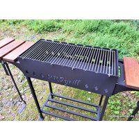 Мангал для дачи Progrill Манчестер вуд (5 мм)