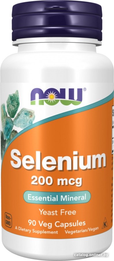 

Витамины, минералы Now Foods Selenium 200 мкг (90 капсул)