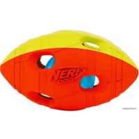 Игрушка для собак Nerf Мяч гандбольный двухцветный светящийся 35378