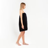 Полотенце Экономь и Я Парео 7735250 (68x150, черный) в Бресте