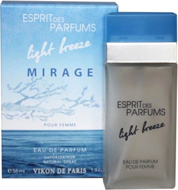 

Парфюмерная вода Новая Заря Легкий бриз Мираж EdP (55 мл)