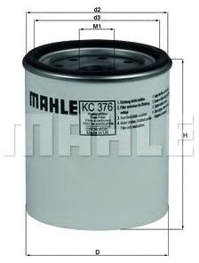 

Топливный фильтр Mahle Knecht KC376D