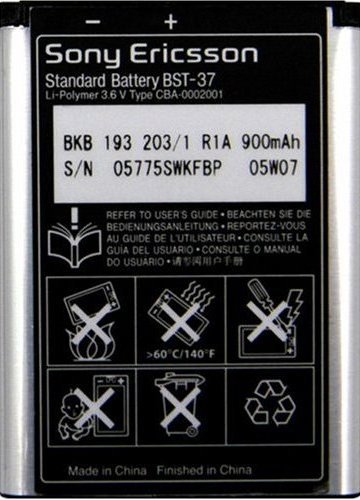 

Аккумулятор для телефона Копия Sony Ericsson BST-37