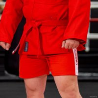 Шорты BoyBo для самбо BSS450 (р. 0/130, красный)