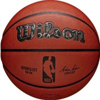 Баскетбольный мяч Wilson NBA Authentic City New York WZ2016001XB7 (7 размер) в Борисове
