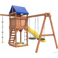 Игровой комплекс National Tree Company С качелями гнездо 60 IgroWoods ДП-6