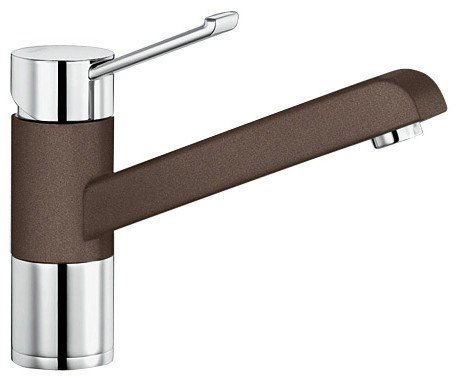

Смеситель Blanco Zenos Silgranit (хром/кофе) [517813]