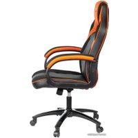 Игровое (геймерское) кресло Zombie Viking 2 Aero (черный/оранжевый)